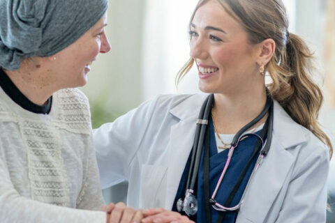 Doctor checking patient